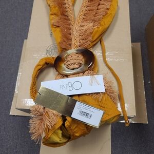 PatBo Fringe Belted Bodysuit